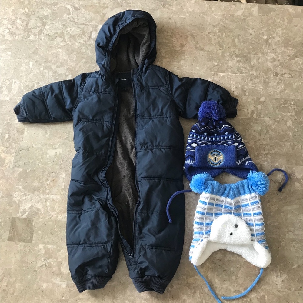 Baby Gap winter jacket one piece